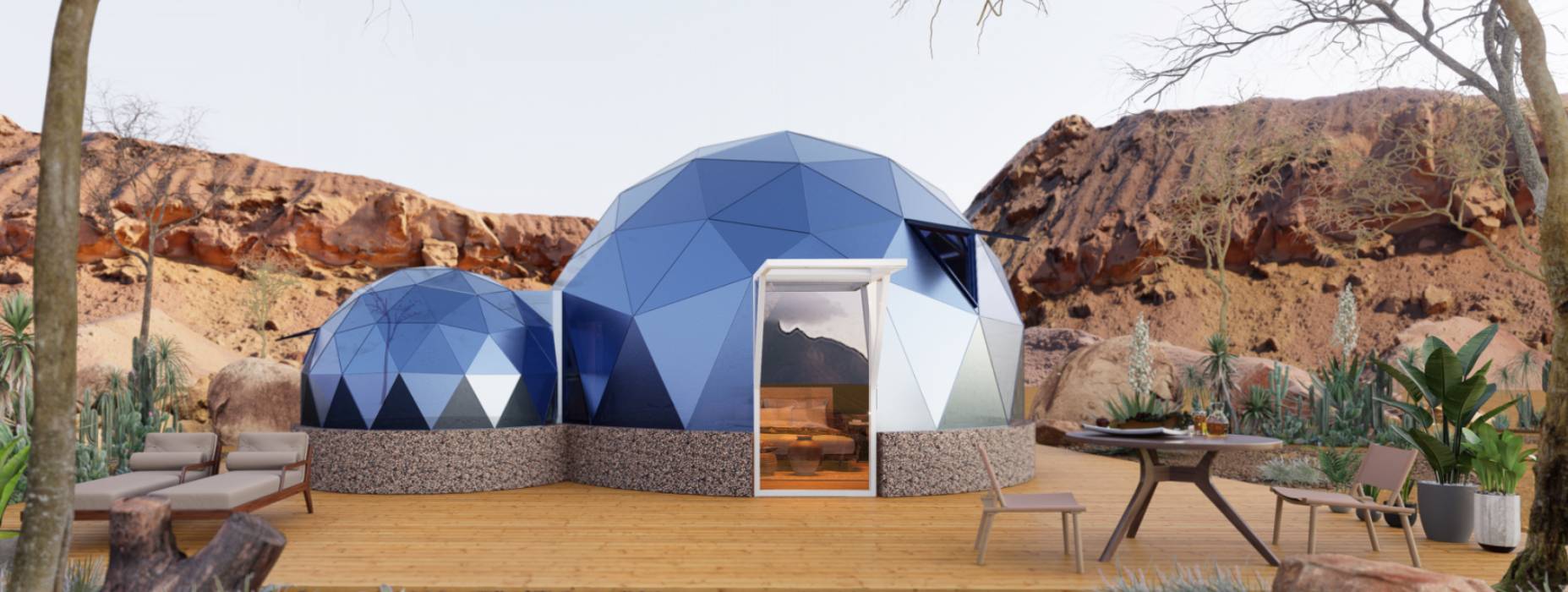 丹东球形智能光伏玻璃星空房